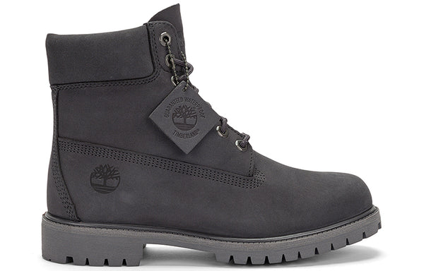Кроссовки premium waterproof boots 'dark grey nubuck' Timberland, серый — фото 2