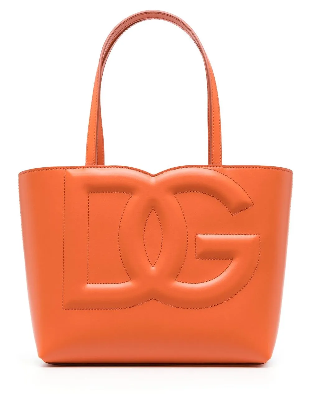 

Маленькая сумка-тоут с логотипом DG DOLCE & GABBANA, оранжевый