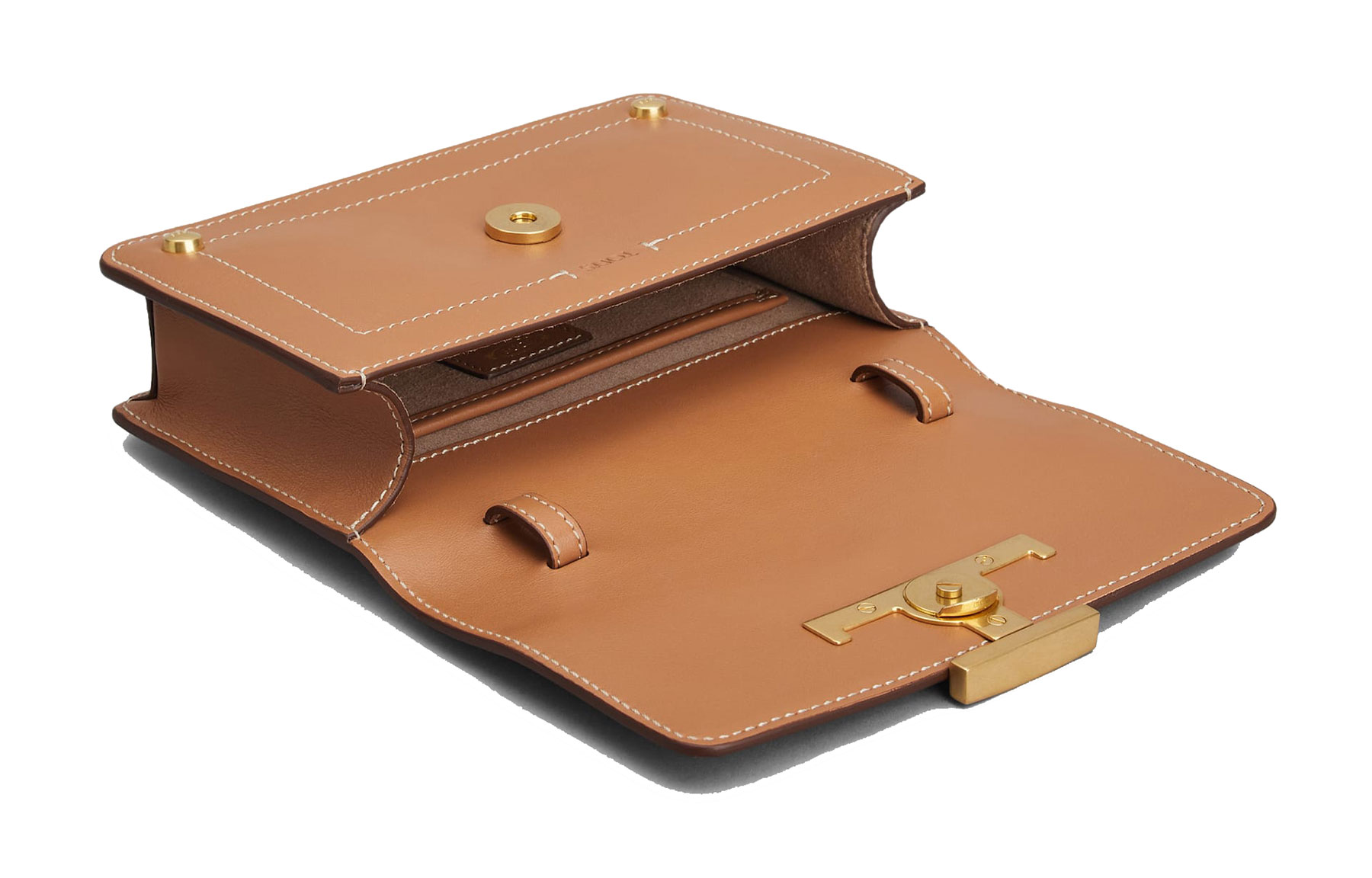 TOD'S Вневременная маленькая кожаная поясная сумка для женщин коричневого цвета — фото 4