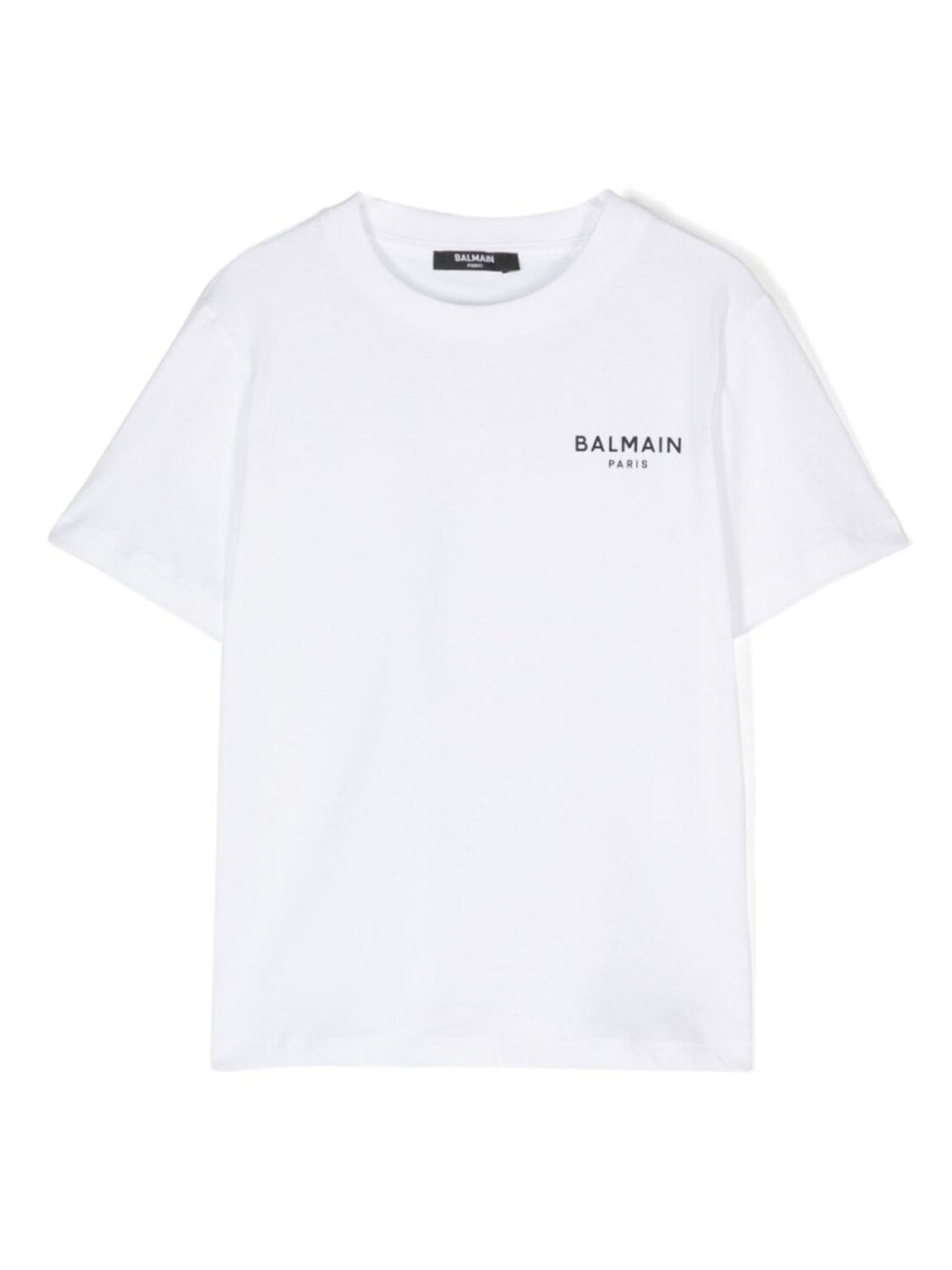 Футболка с логотипом Balmain Kids, белый