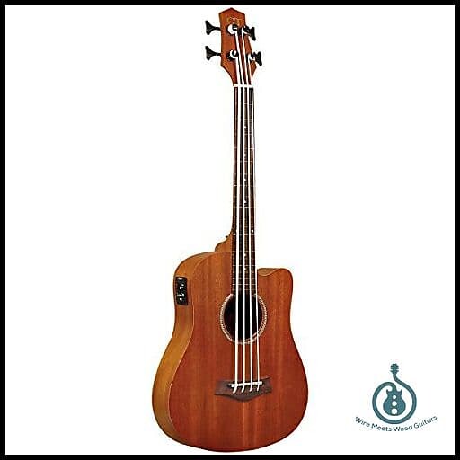 

Басс гитара Gold Tone M-BASSFL 23-Inch Scale Fretless Acoustic-Electric MicroBass w/ Gig Bag