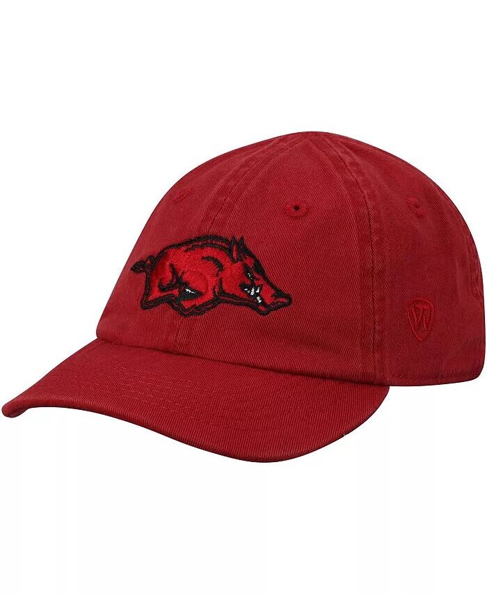 

Регулируемая шапка унисекс для младенцев Cardinal Arkansas Razorbacks Mini Me Top Of The World