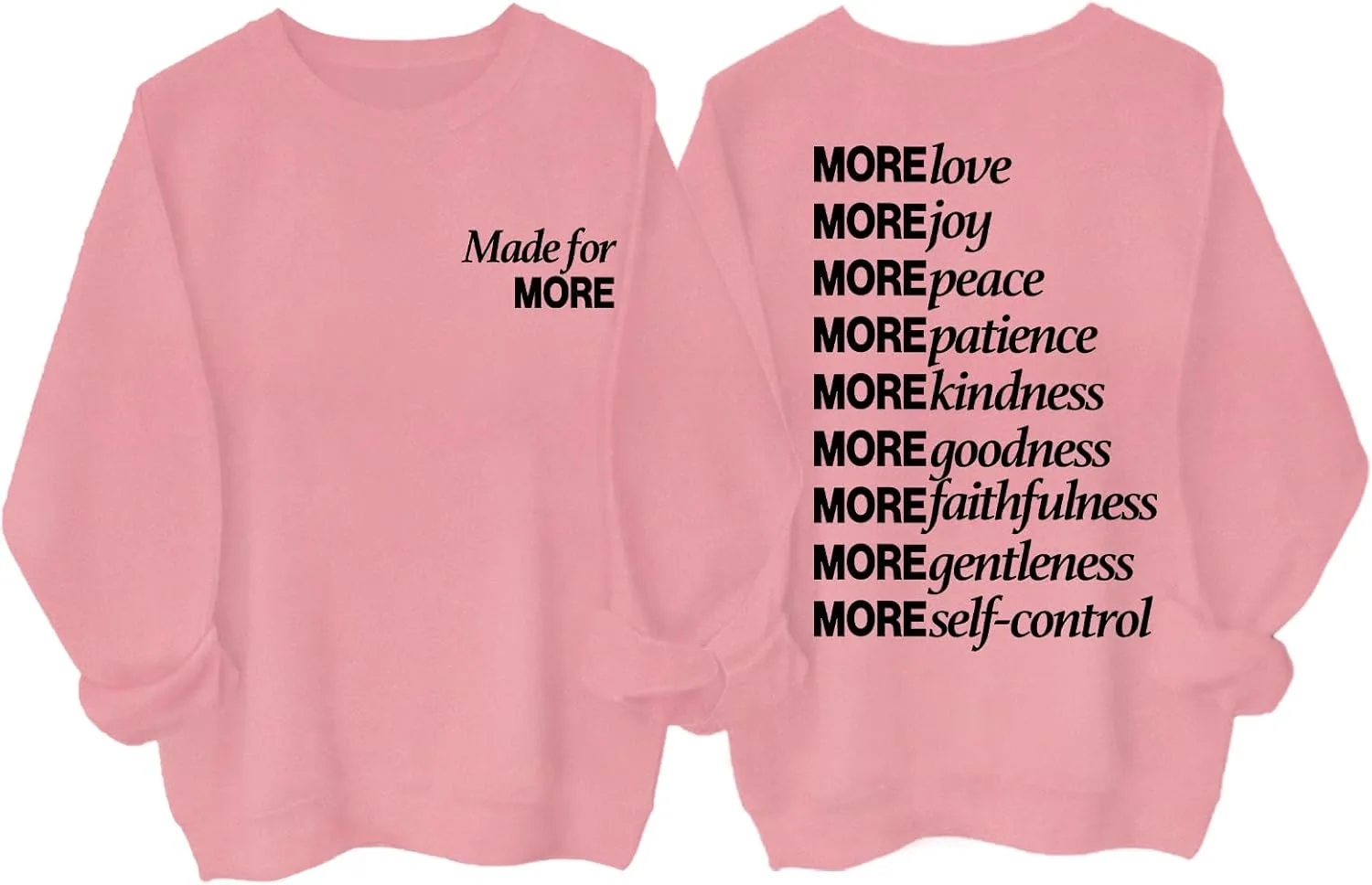 

Свитшот Made For More