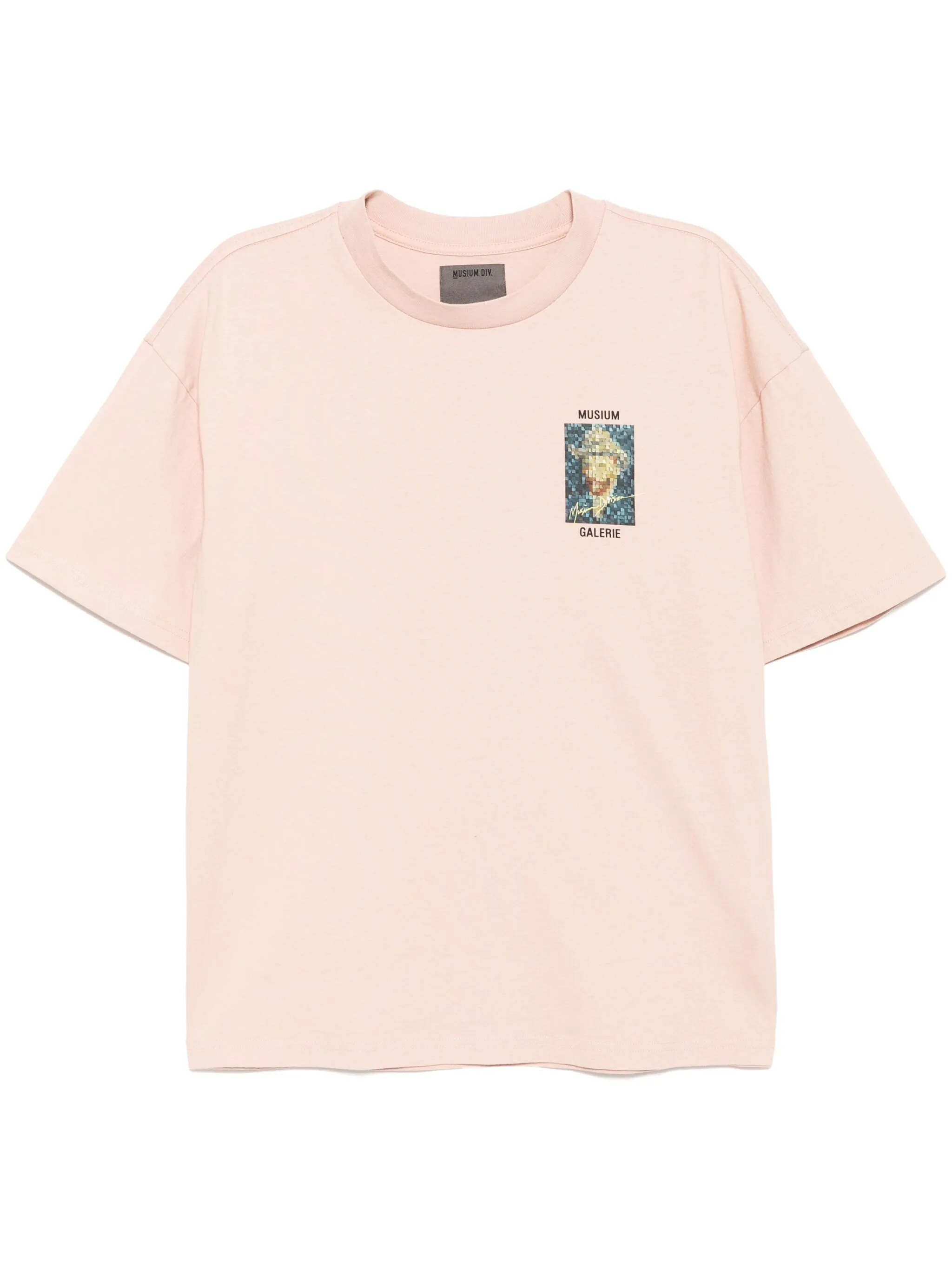 

Футболка с графичным принтом Musium Div., розовый