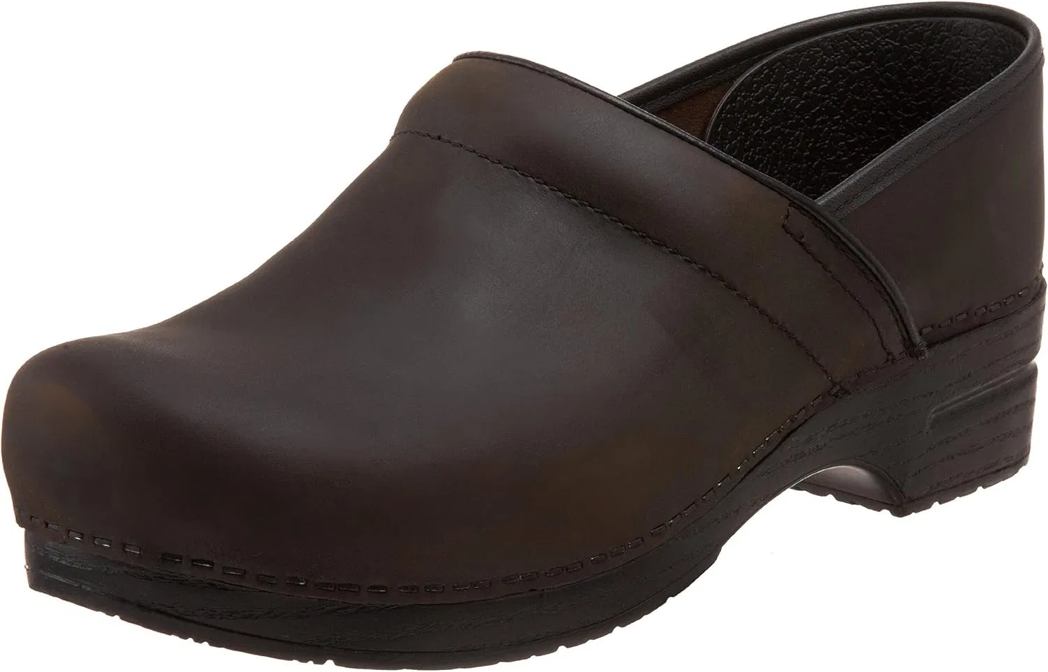 Мужские мюли с поддержкой стопы Dansko, Antique Brown/Black