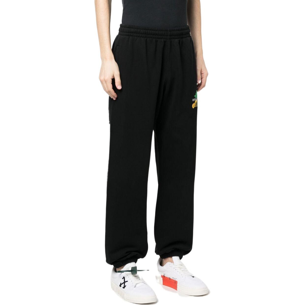 Штаны спортивные Off-White Brush Arrows мужские, черный — фото 3