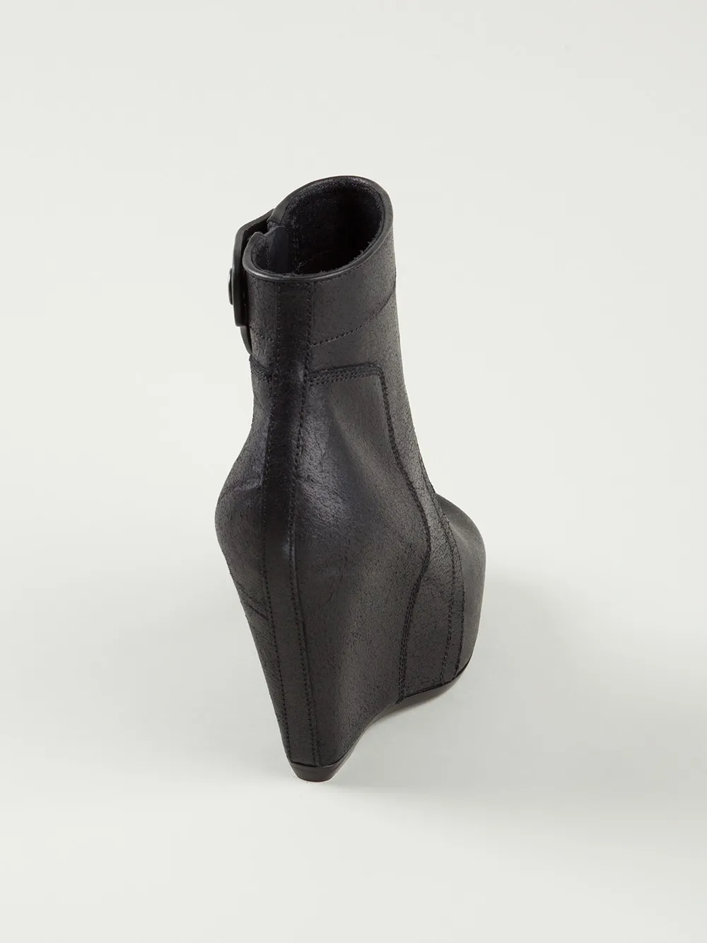 Полусапожки на танкетке Rick Owens, черный — фото 3