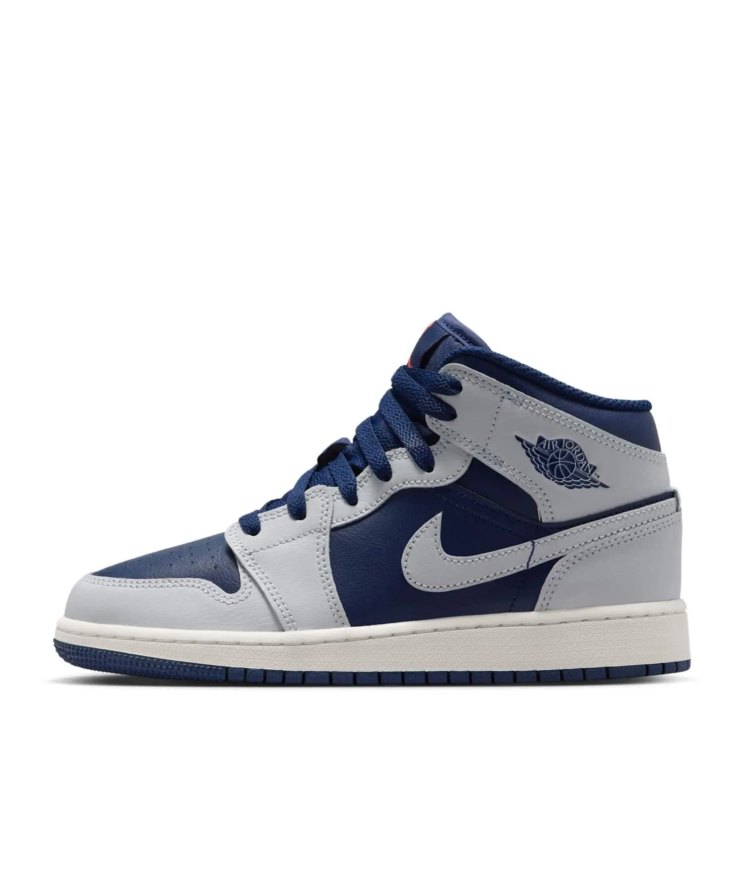 Детские кроссовки Air Jordan 1 Mid DQ8423-403 тёмно-синие