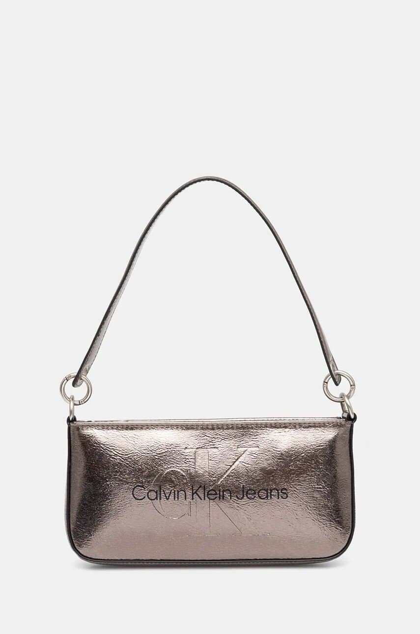 

Сумочка Calvin Klein Jeans, серебряный, Серебристый, Сумочка Calvin Klein Jeans, серебряный