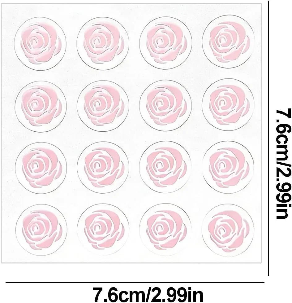 УФ-стикер для определения солнечной активности, UV Patch, 1 шт, цвет little rose — фото 2