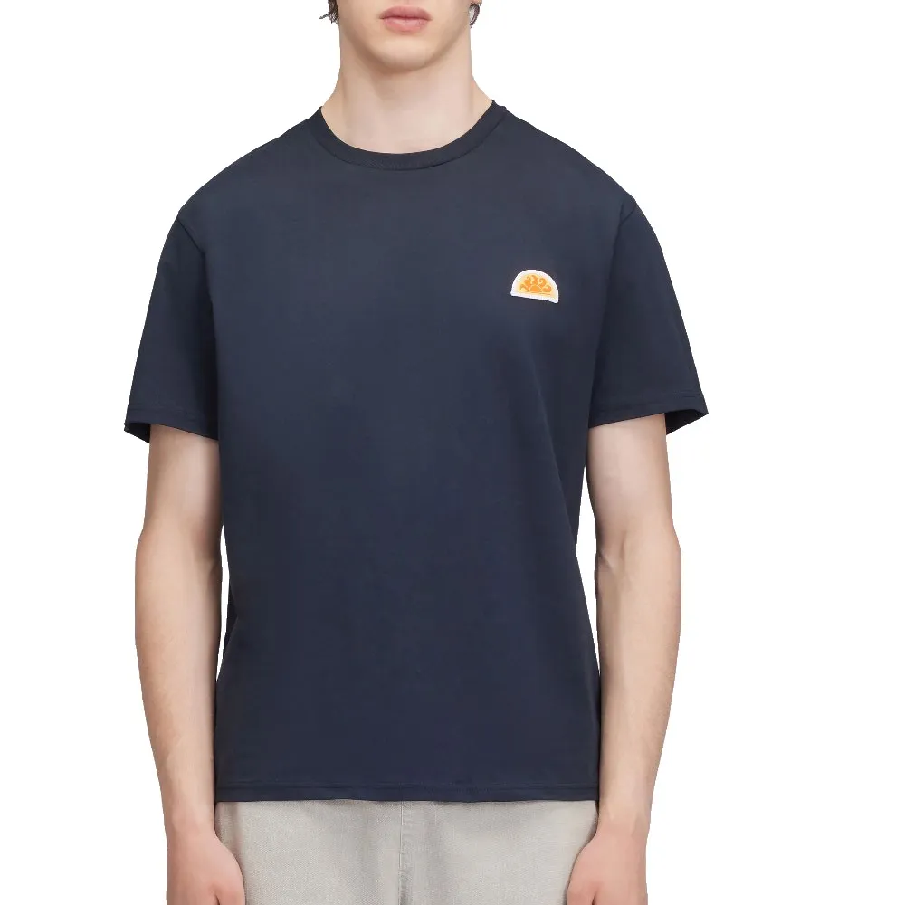 

Футболка Sundek Plain with archive logo, синий