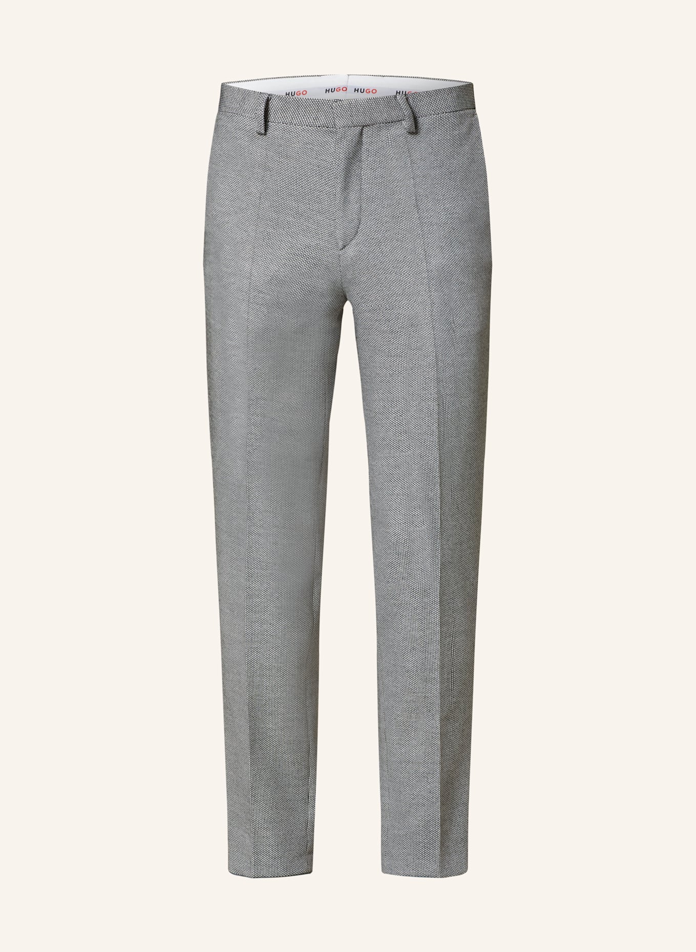 

Костюмные брюки hesten extra slim fit Hugo, серый