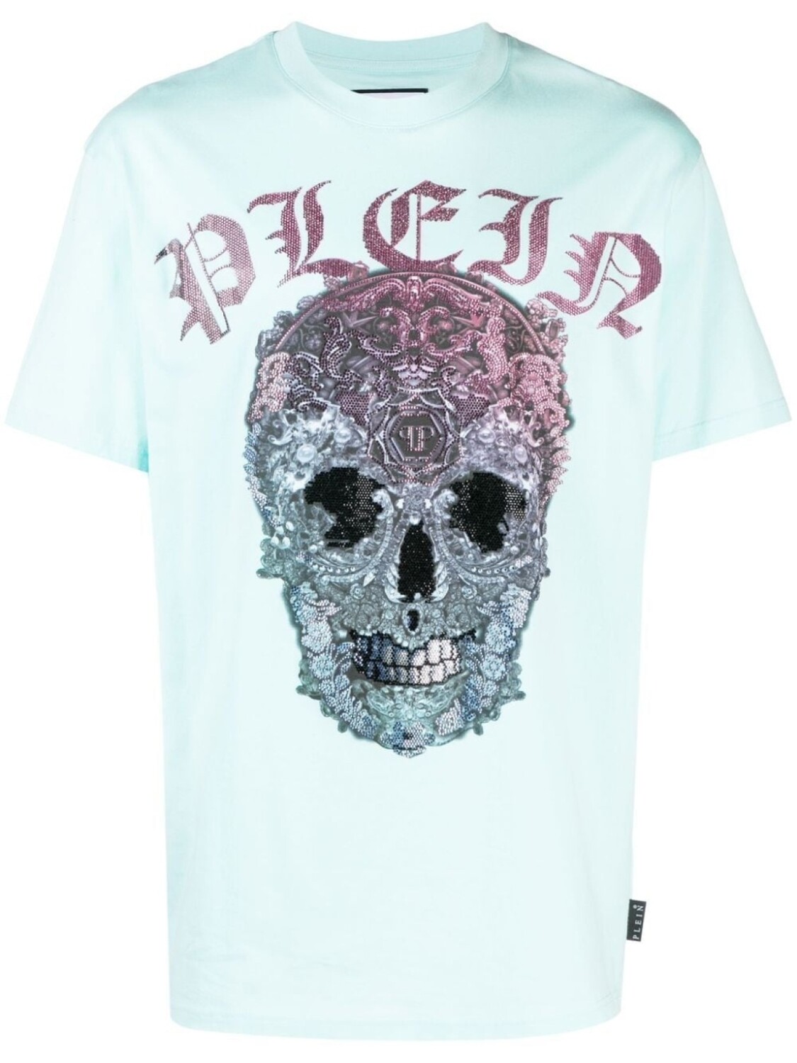 

Philipp Plein футболка с декором Skull, синий