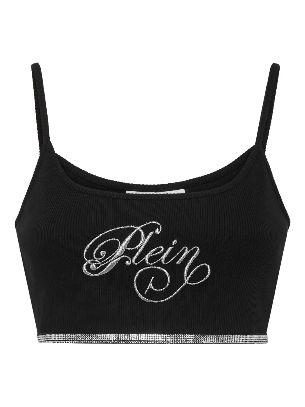 

Топ без рукавов Strass Signature Philipp Plein, черный