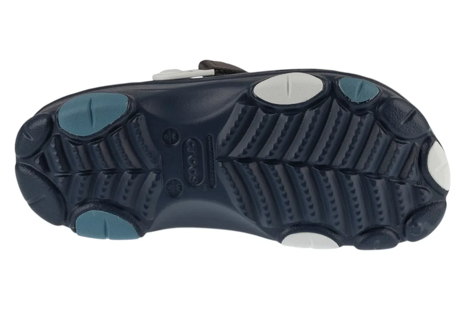 Баде латшены Crocs Classic All Terrain Clog, синий — фото 4