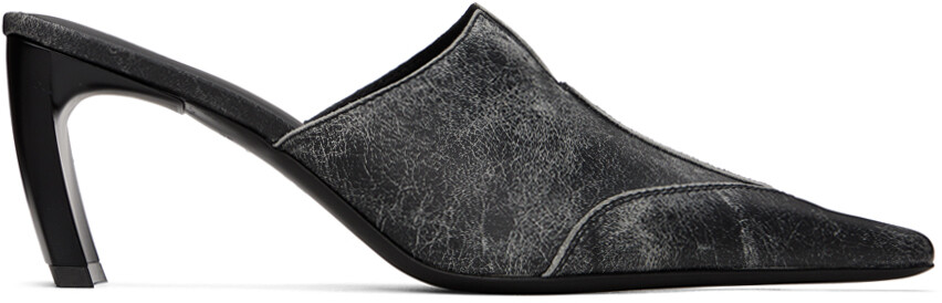 Эксклюзивные туфли SSENSE Black Serpent Knwls
