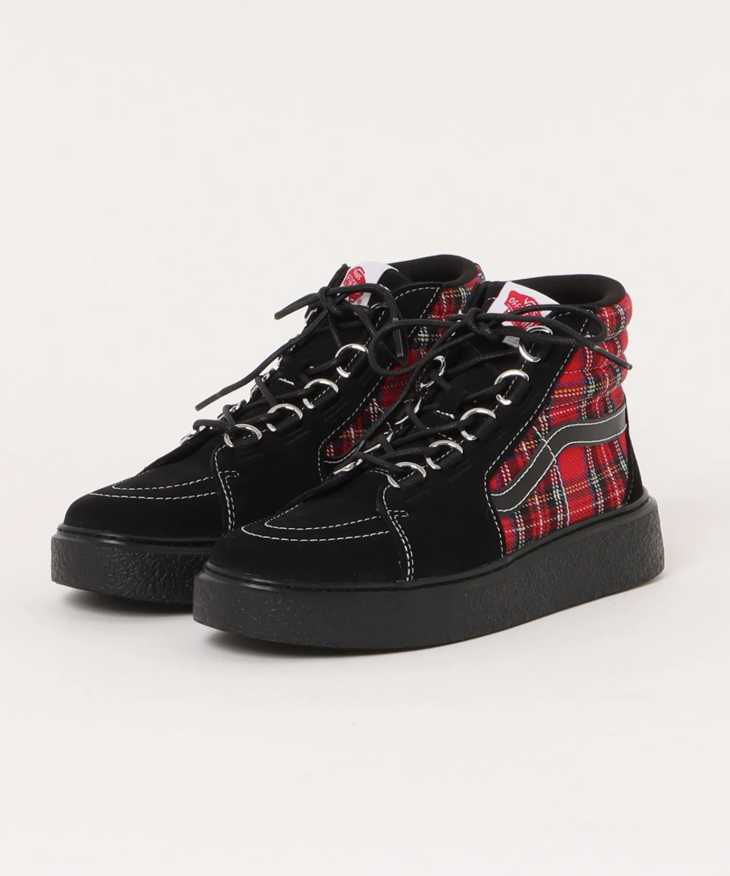 Мужские кроссовки VANS SK8-HI CRP TTN высокие сникерсы чёрные