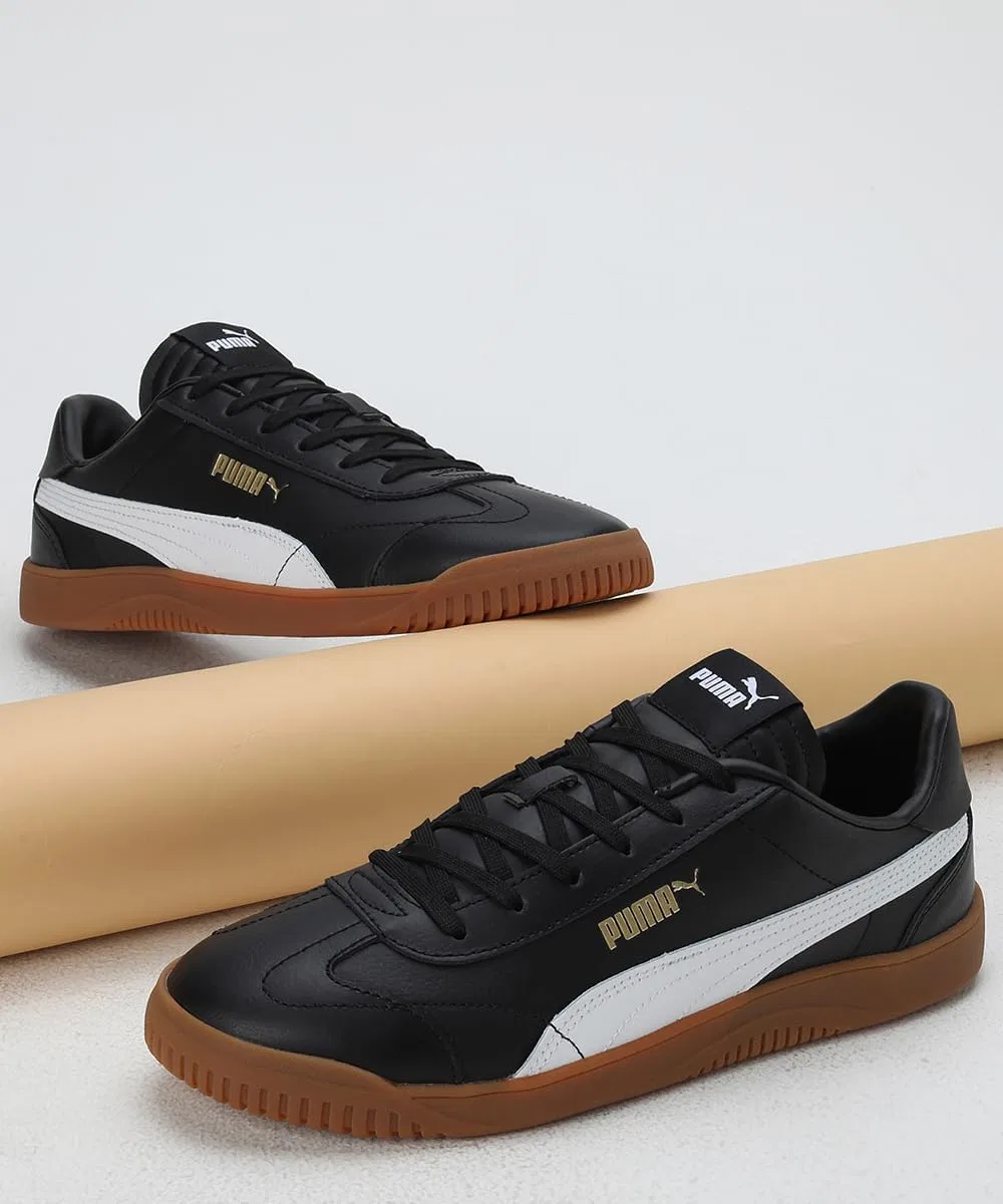 Кроссовки PUMA Unisex Club 5v5, Black White Gold — фото 3