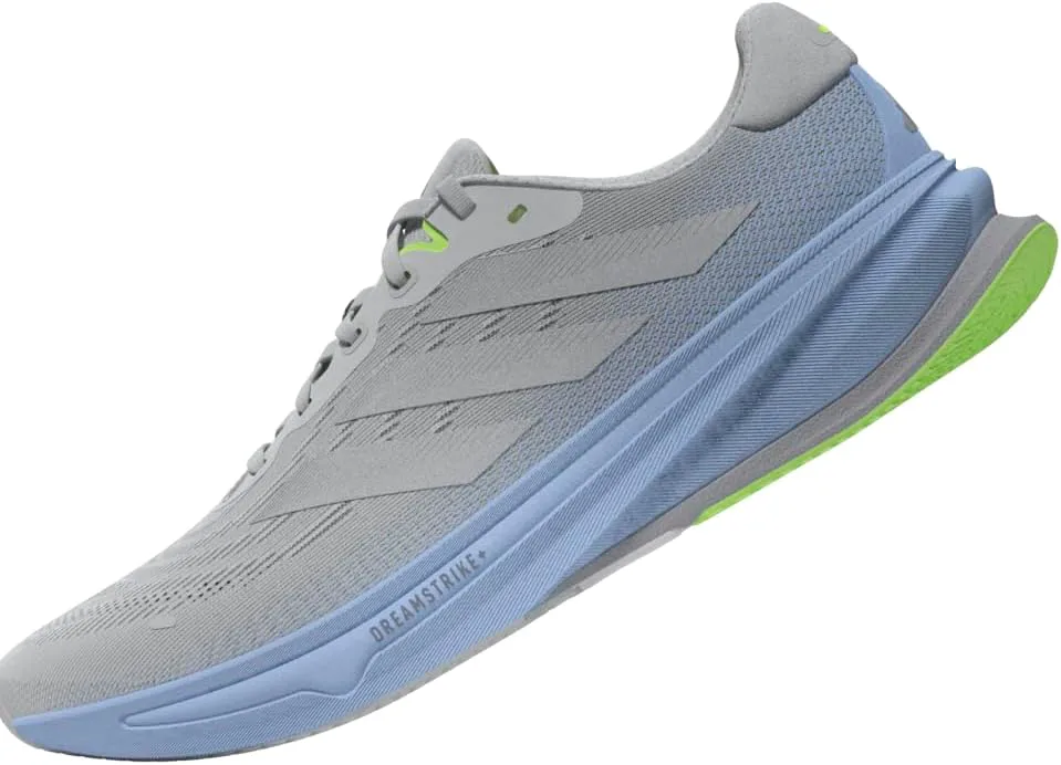 Мужские беговые кроссовки Adidas Supernova Rise 2, серый/серебристый/синий — фото 4
