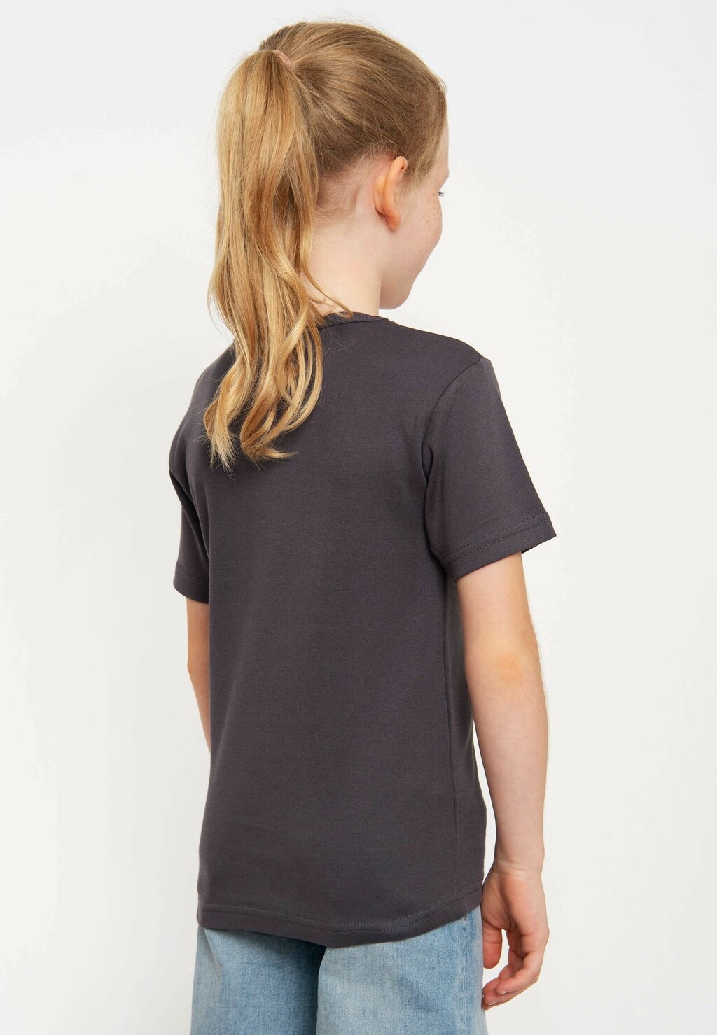 

Футболка с принтом DER KLEINE MAULWURF LOGOSHIRT, серый