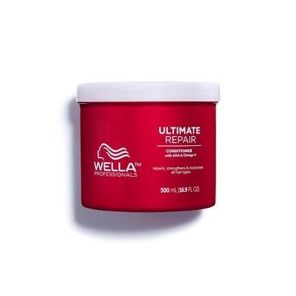 

Wella Professionals Ultimate Repair Глубоко кондиционирующий кондиционер для волос с AHA и омега-9, 500 мл