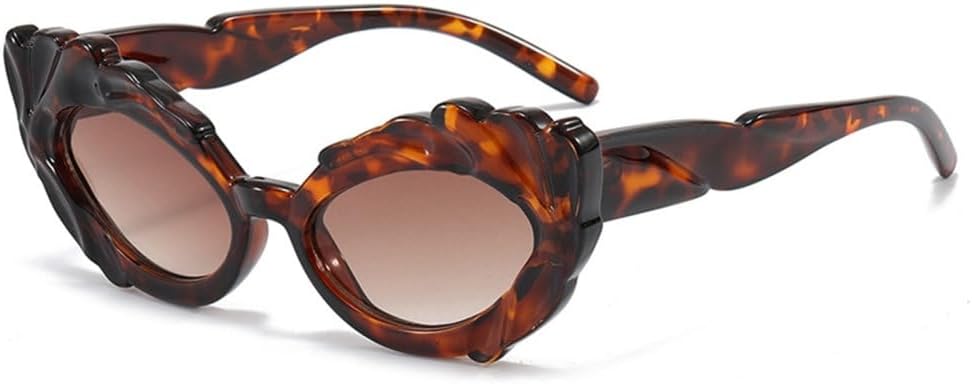 

Роскошные модные солнцезащитные очки «кошачий глаз» для женщин и мужчин, градиентные, с гелевой расцветкой, винтажные, ретро, ​​забавные, с защитой от УФ-излучения UV400 generic, C4