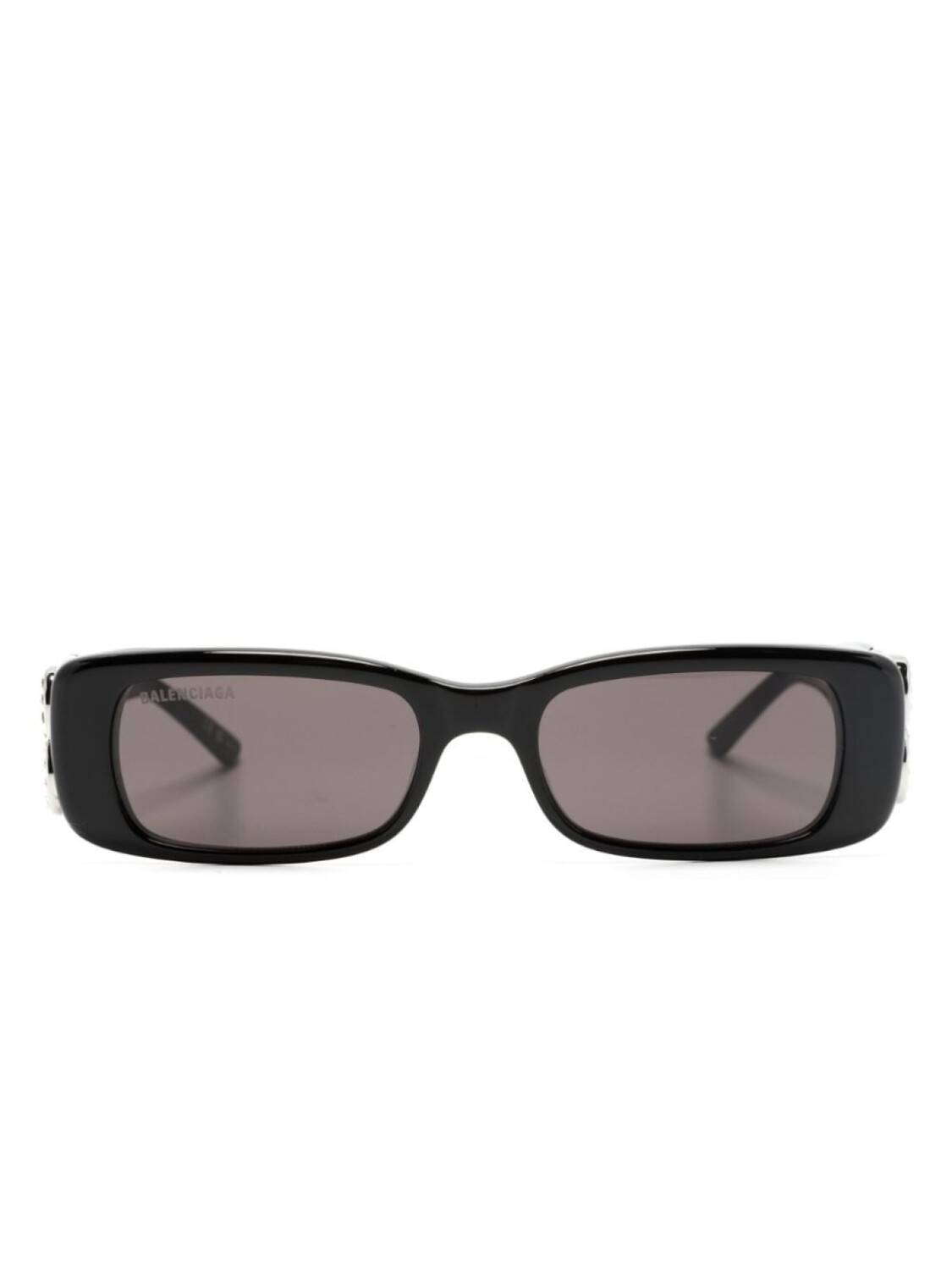 

Balenciaga Eyewear солнцезащитные очки Dynasty в прямоугольной оправе, черный