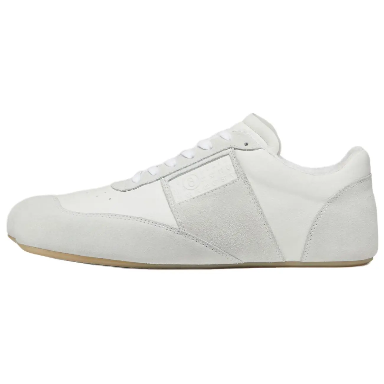 

Кроссовки со шнуровкой и тиснением в виде цифр MM6 Maison Margiela, White