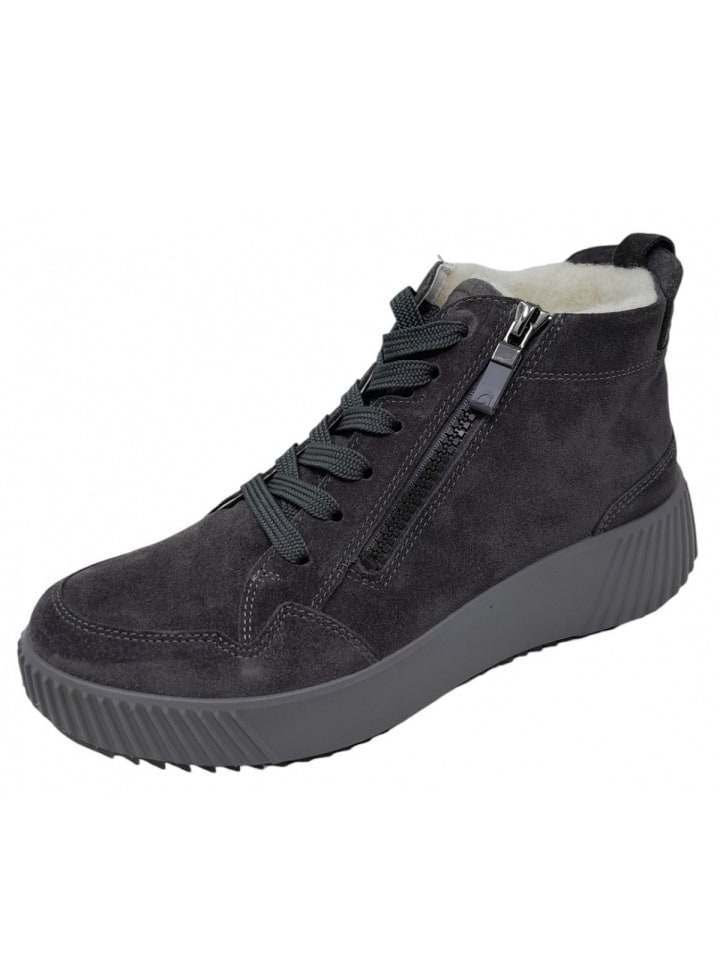 Сапоги ara Schnürstiefel Weite H, серый