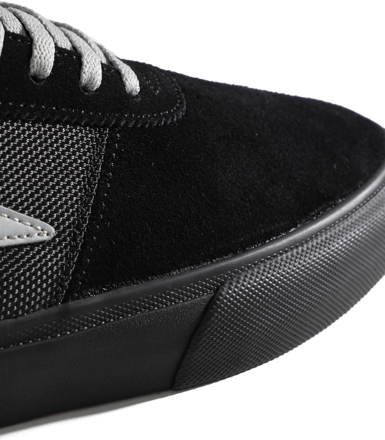 Мужские скейтбордические кроссовки Lakai Manchester - низкие кеды для скейтборда, черный/черный — фото 3