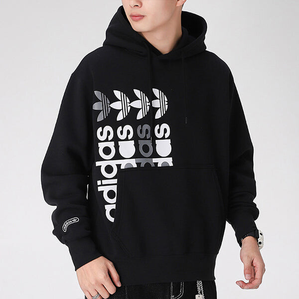 Толстовка Men's adidas originals Frm hoody Sports Black, черный — фото 4