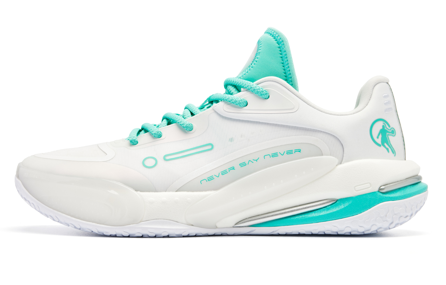 

QIAODAN Баскетбольные кроссовки Venom REV LOW мужские низкие Mars Green Jordan White