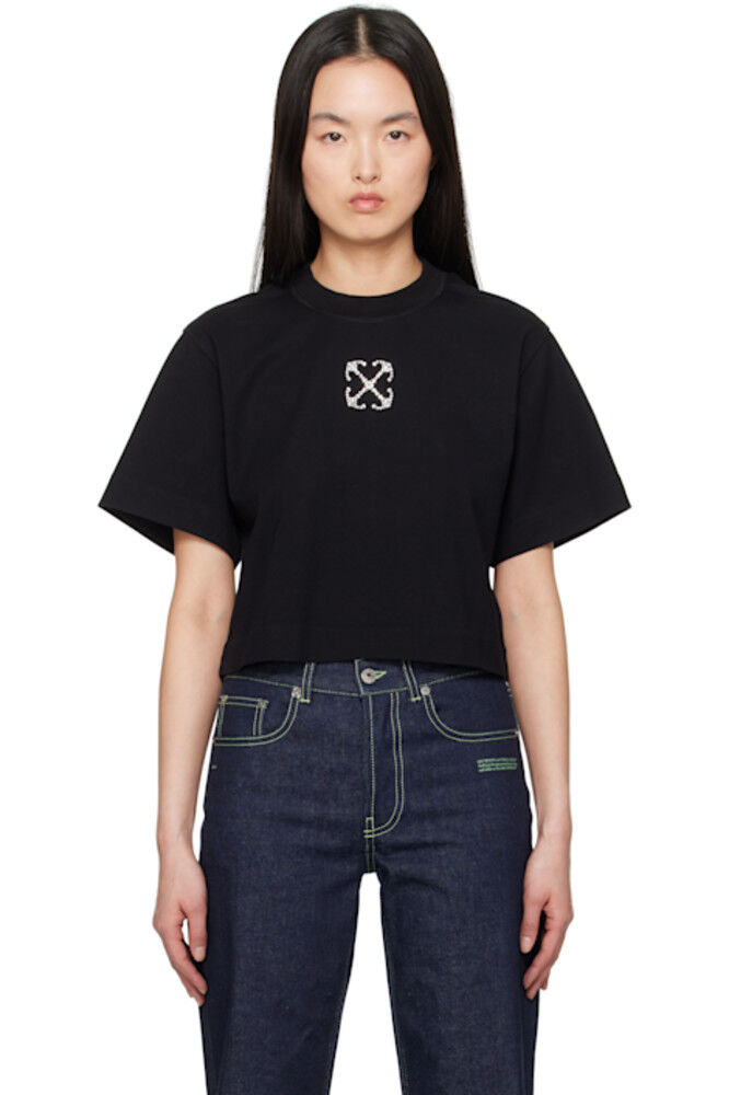 

Футболка Black Jewel Mini Arrow Crop Off-White