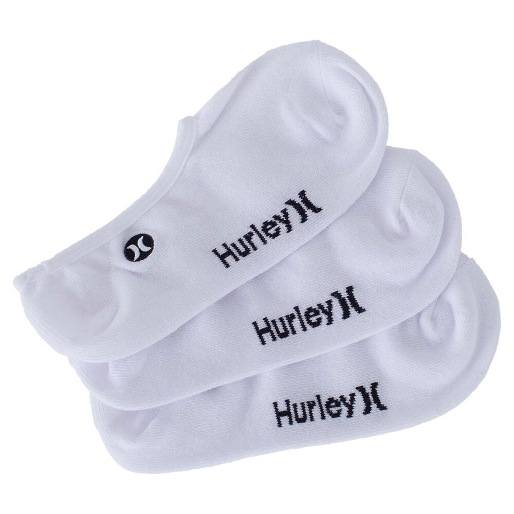 

Носки Hurley H2O Dri No Show 3 шт, белый