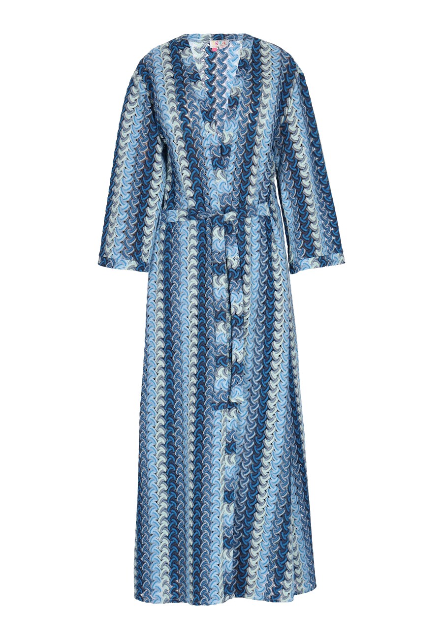 

Платье макси IZIA Dress, цвет night blue/azure/light blue
