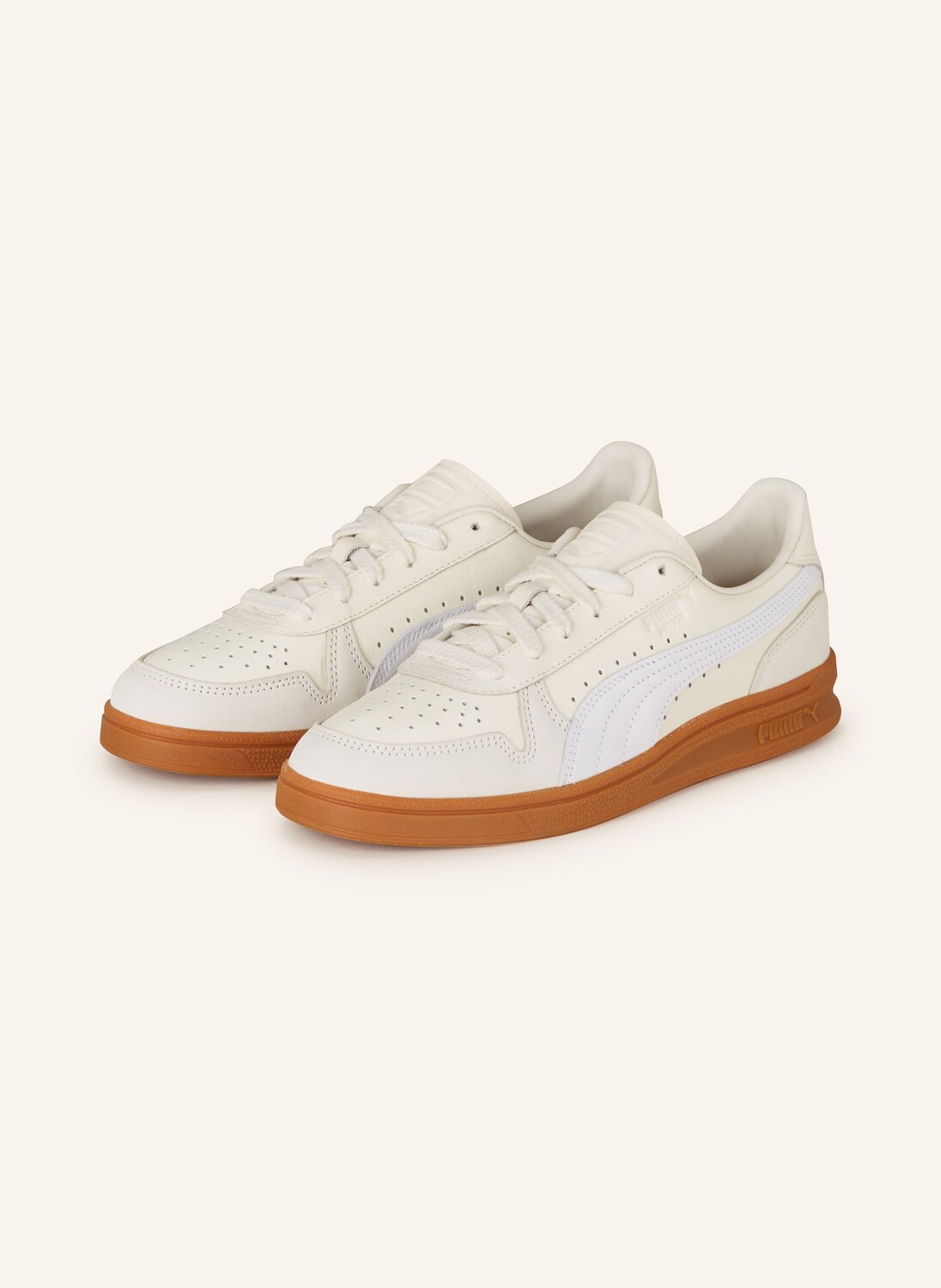 

Кроссовки выше Puma, экрю