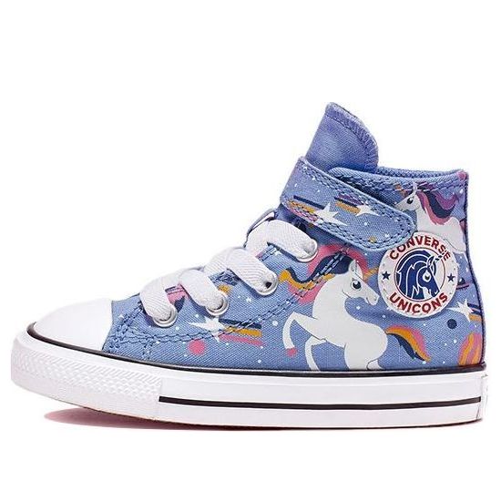 

Кроссовки chuck taylor all star high hook and loop 'unicons' Converse, фиолетовый