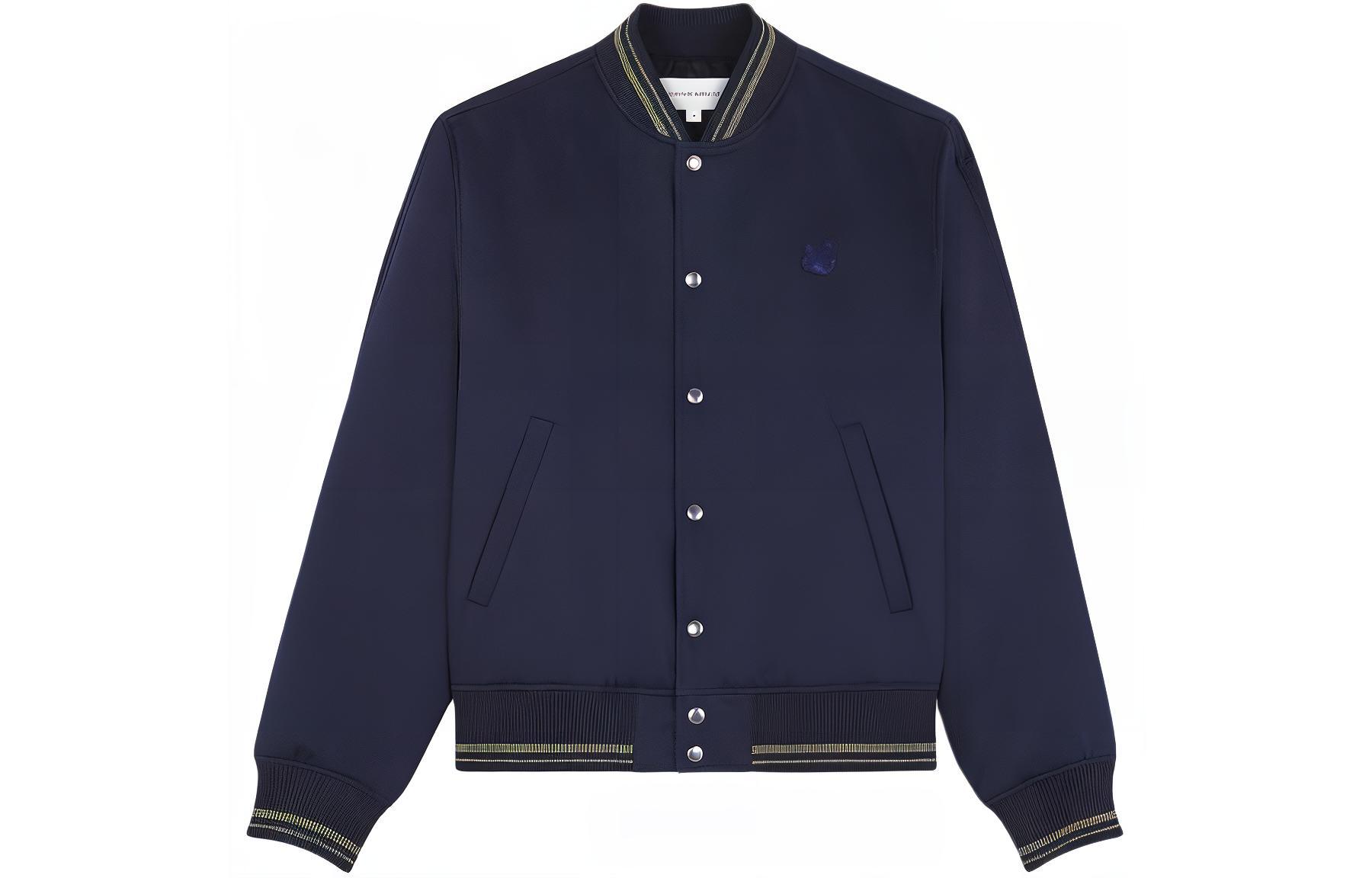 

Куртка-бомбер Fox Head с нашивкой Maison Kitsune, темно синий