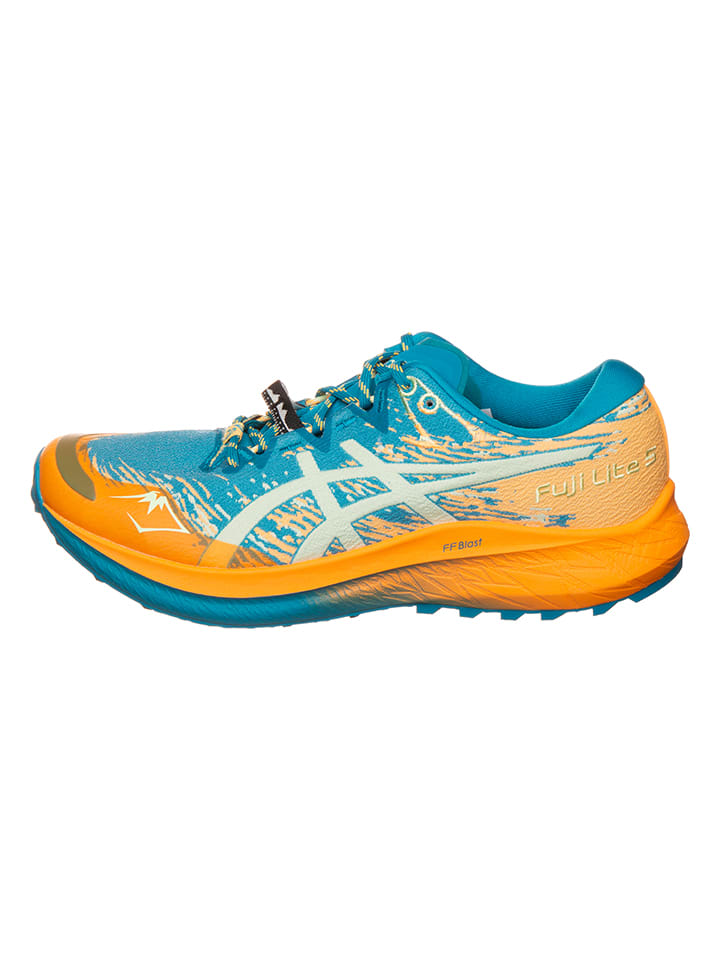 

Кроссовки для бега Fuji Lite 5 asics, цвет blau/orange