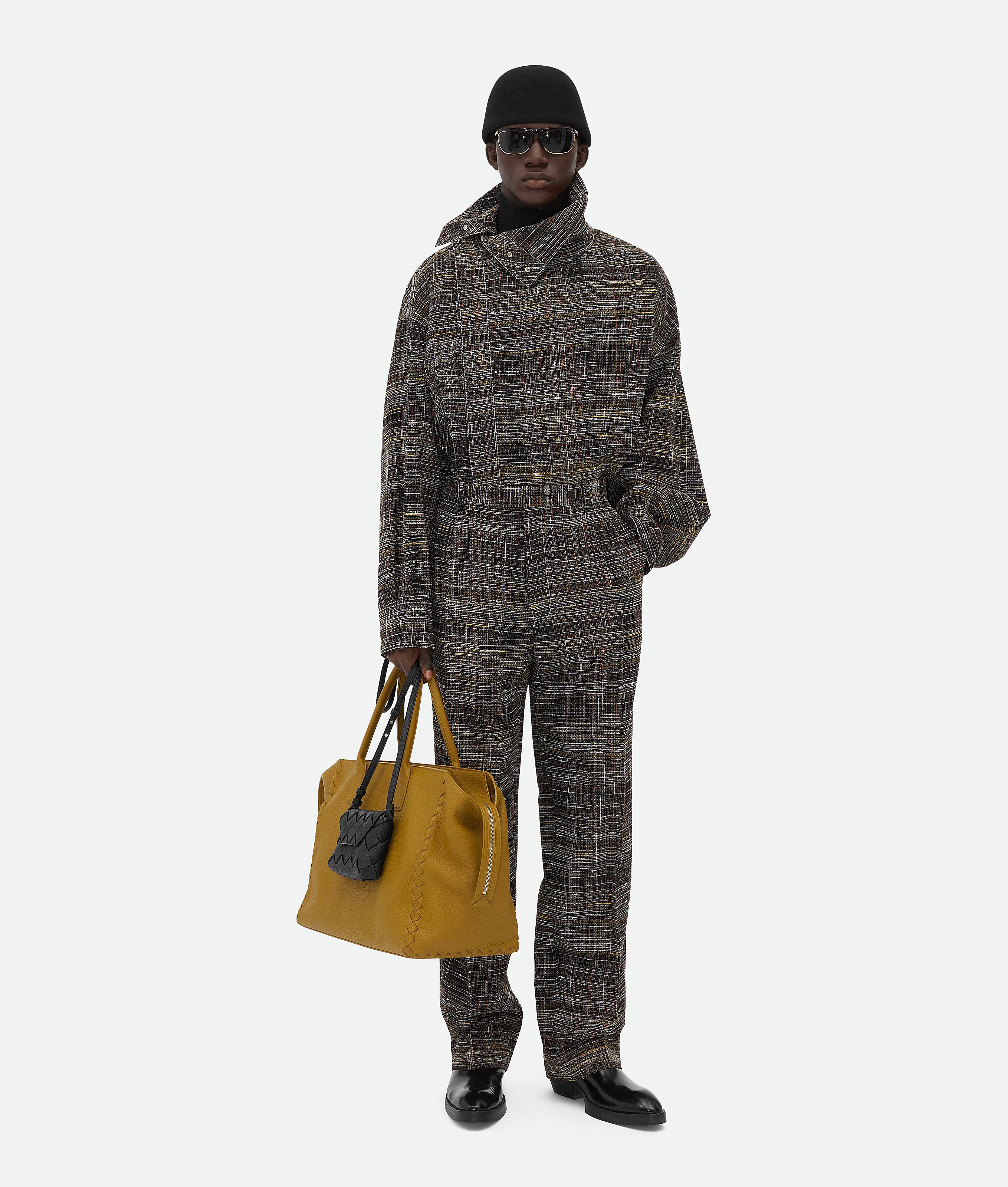 

Брюки из вискозы с узлом Bottega Veneta