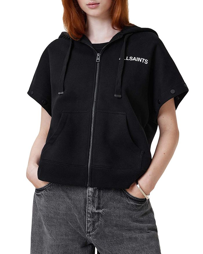 

Толстовка с капюшоном Patcher Amphia ALLSAINTS, черный