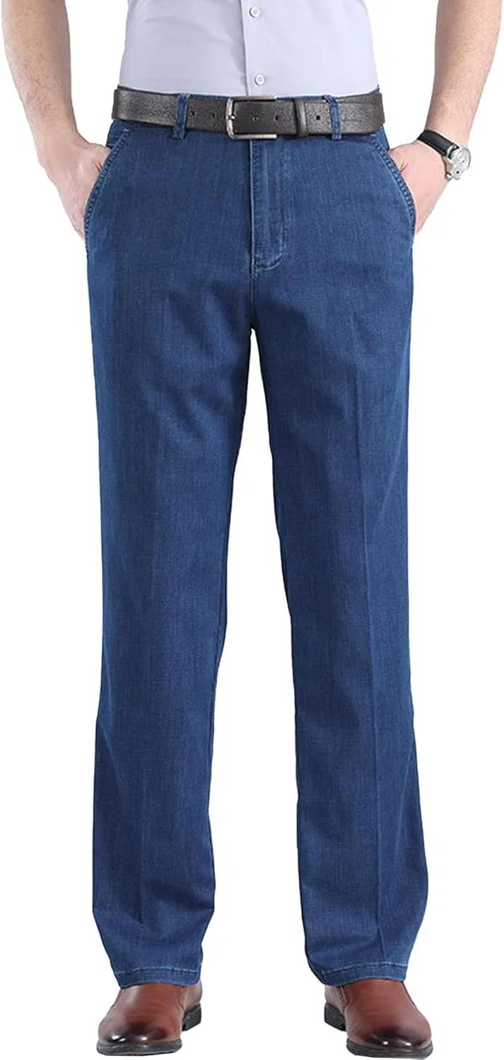 Джинсы прямые классические, Light Blue