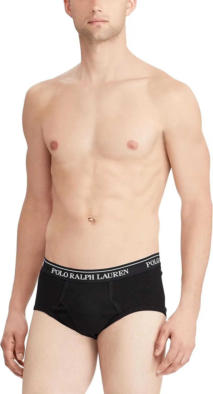 Боксеры классические POLO RALPH LAUREN, Andover Heather, Polo Black, Madison Heather - 4 Pack — фото 3