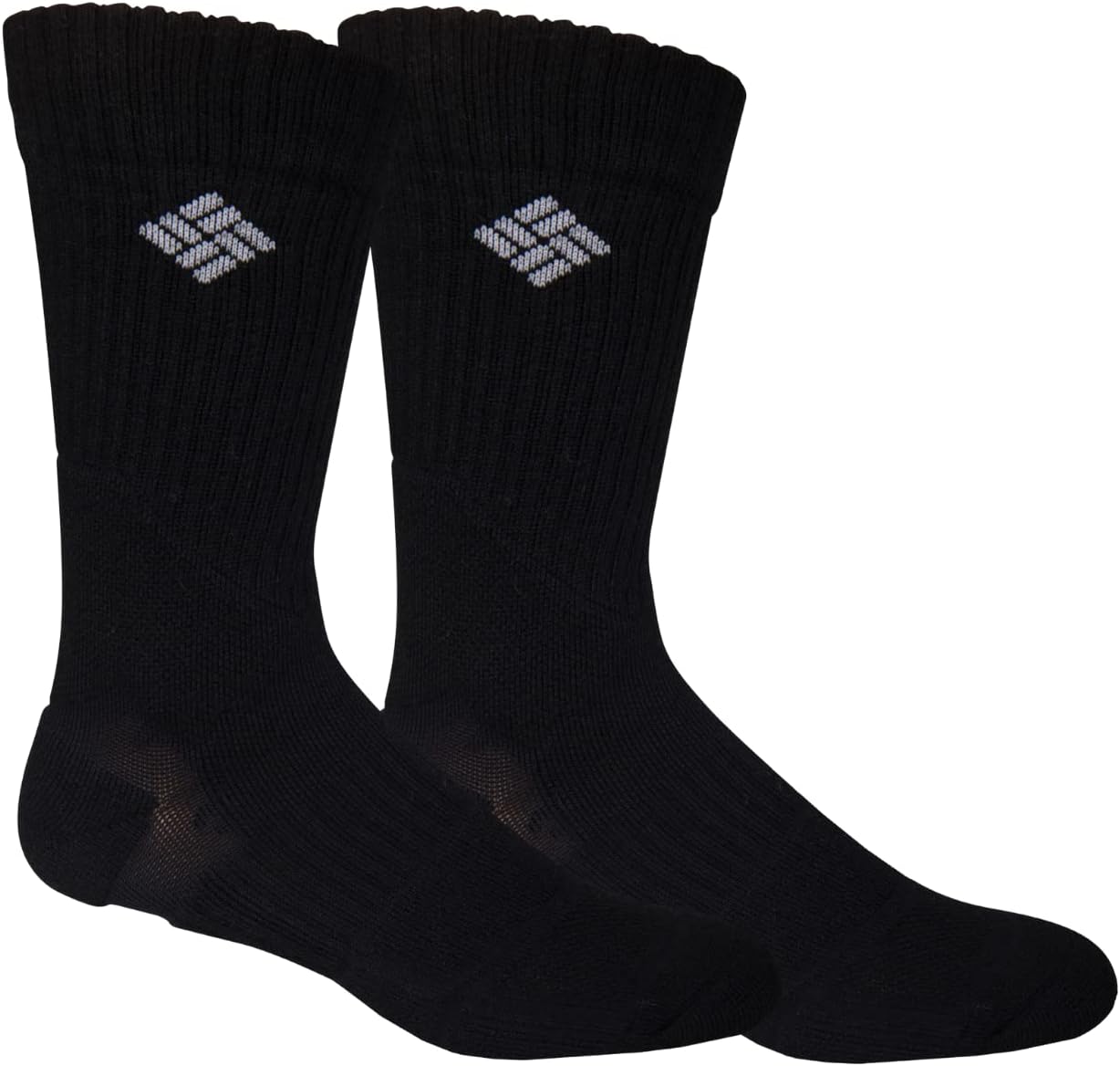 

Колумбия мужские носки для пеших походов средней плотности (упаковка 2 шт) Columbia, Black