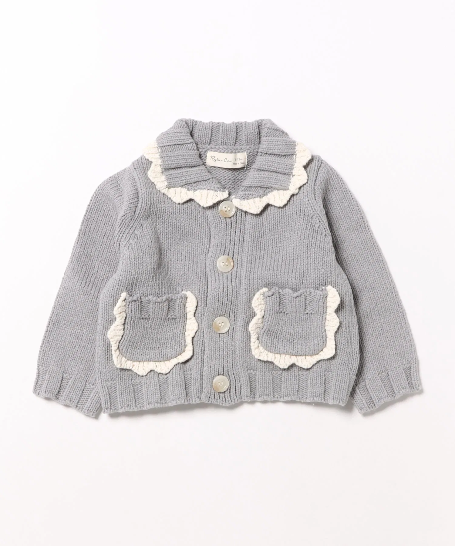 [Bs] [it] [Rylee+Cru] 25AW / Кардиган с волнистым краем