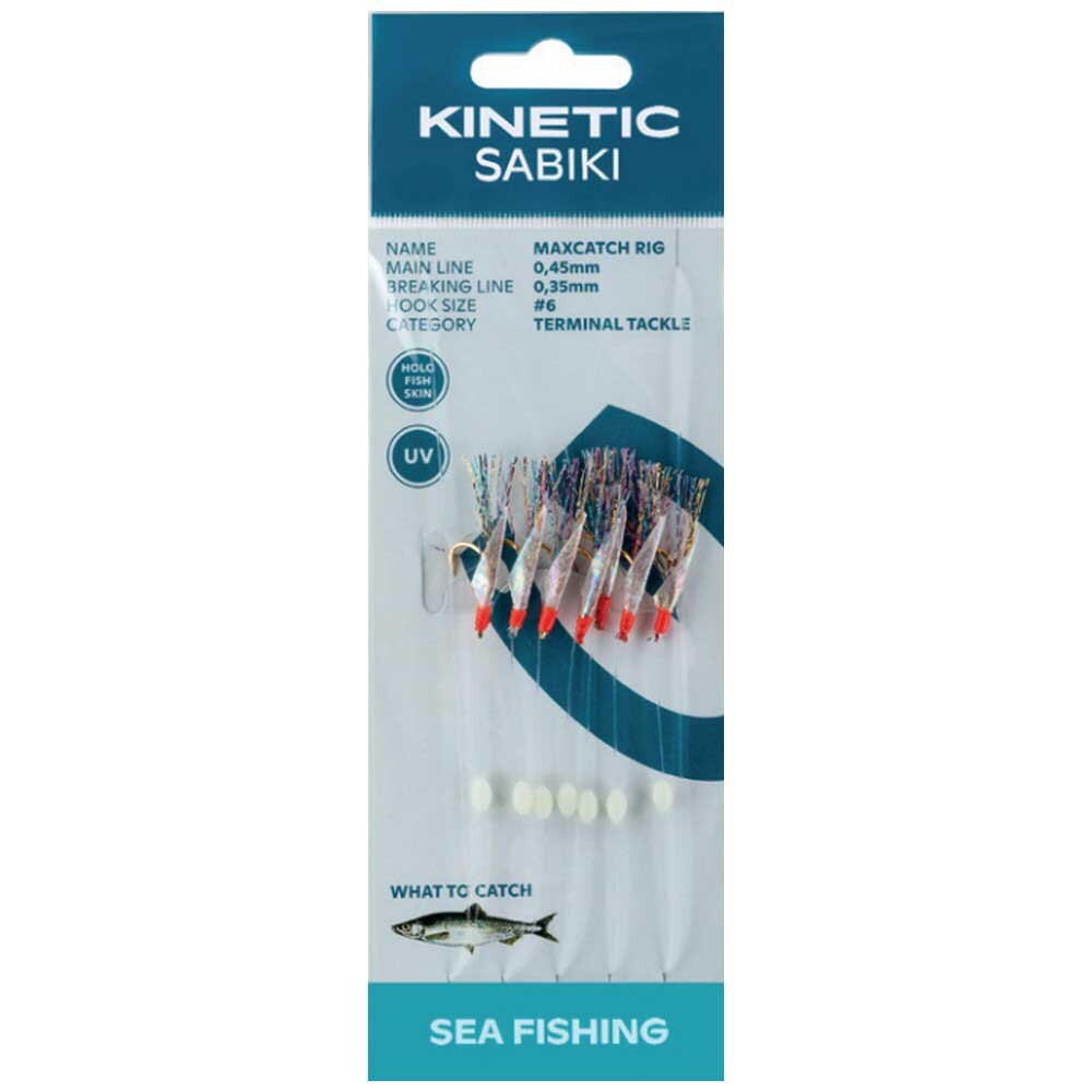 

Оснастки Kinetic Sabiki MaxCatch, разноцветный