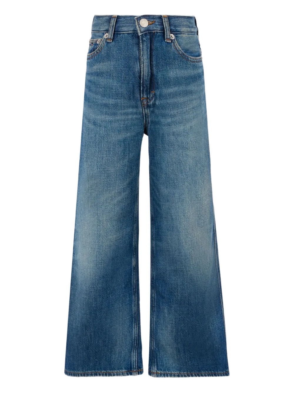 

Джинсы с вышитым логотипом Tommy Hilfiger Junior, синий