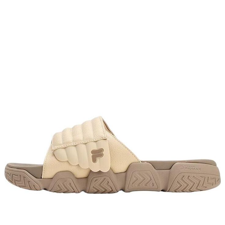 Тапочки FILA FUSION Lifestyle Comfort Slides 'Beige Brown' T12M321507FGG, бежевый