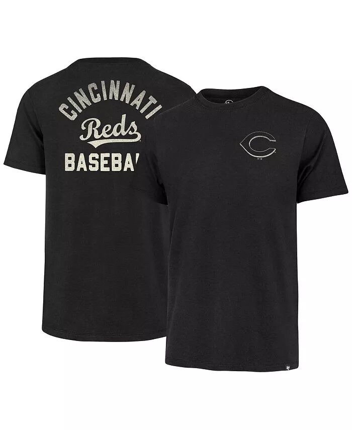 

Мужская черная футболка Cincinnati Reds Turn Back Franklin '47 Brand