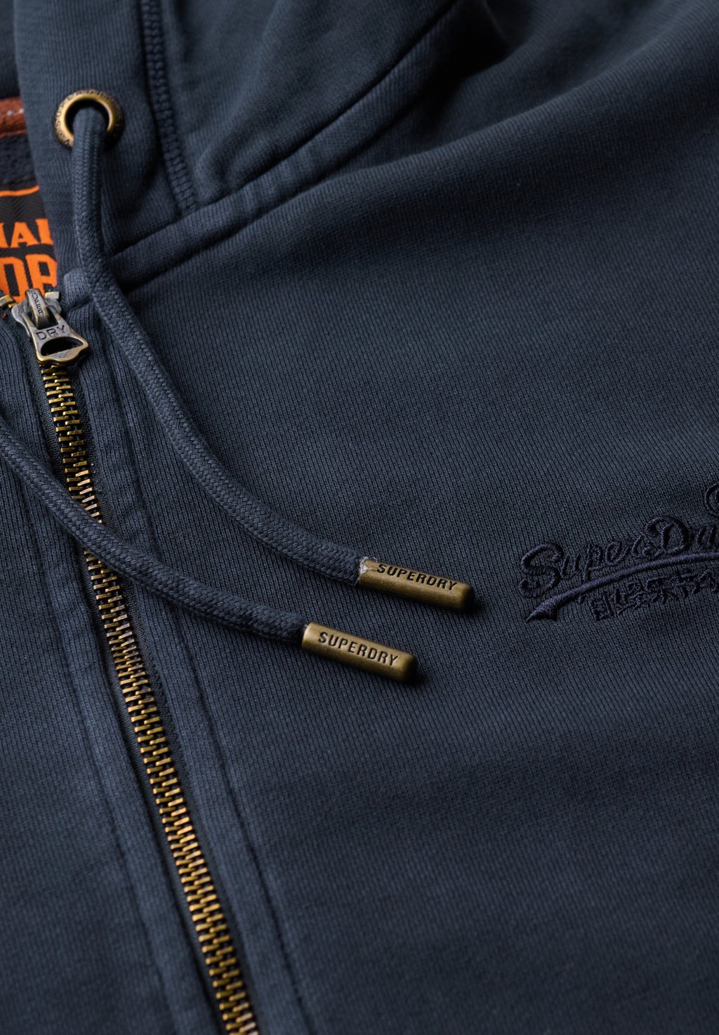 

Толстовка на молнии Superdry, синий